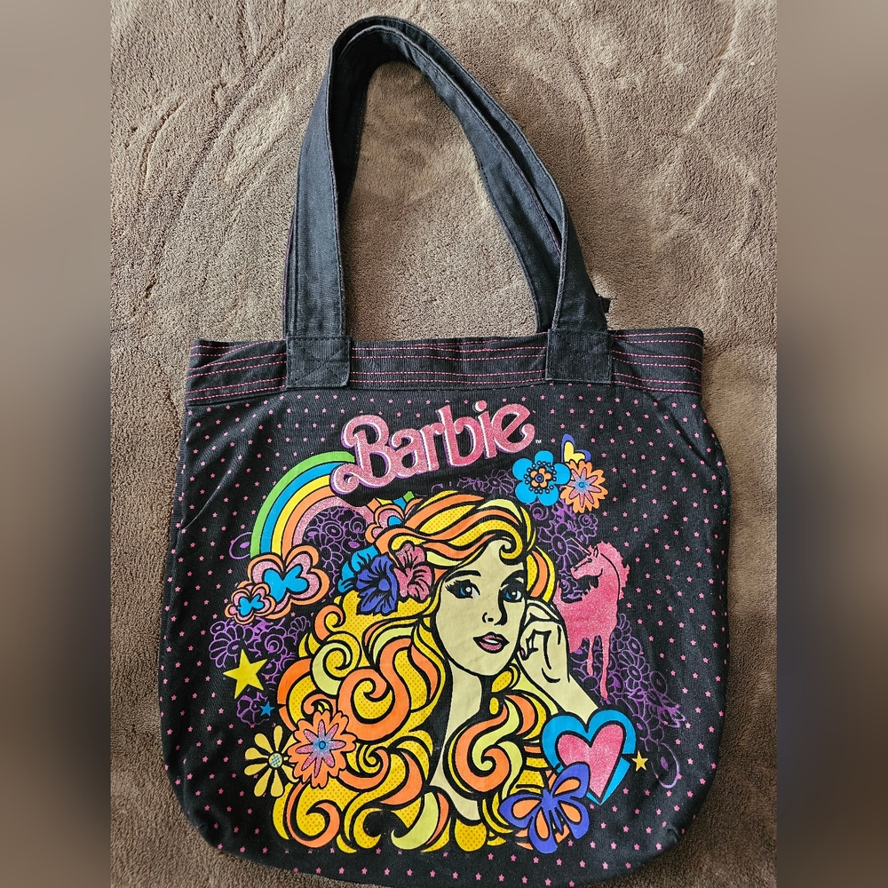 Loungefly Barbie Black Tote